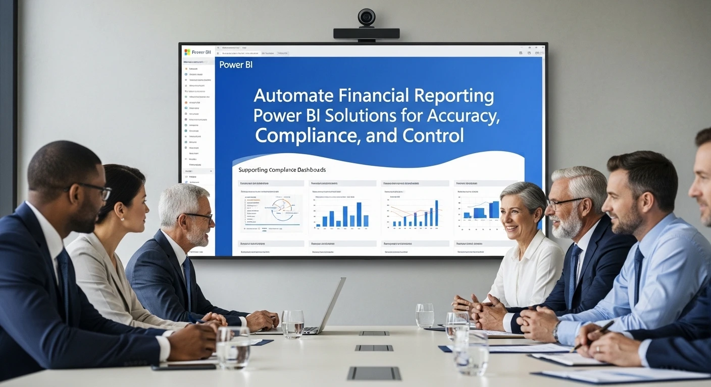 Automate Financial Reporting Power BI Solutions for Accuracy, Compliance, and Control 