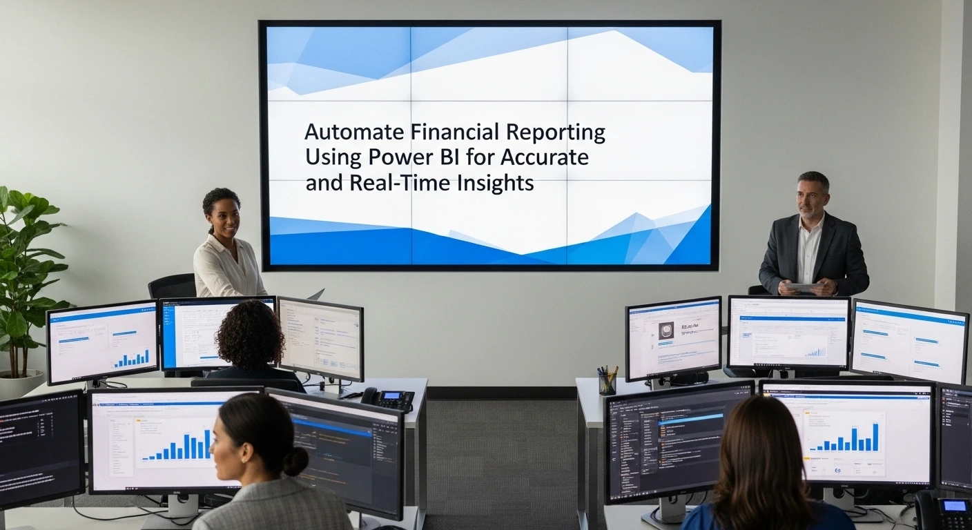 Automate Financial Reporting Using Power BI for Accurate and Real-Time Insights 
