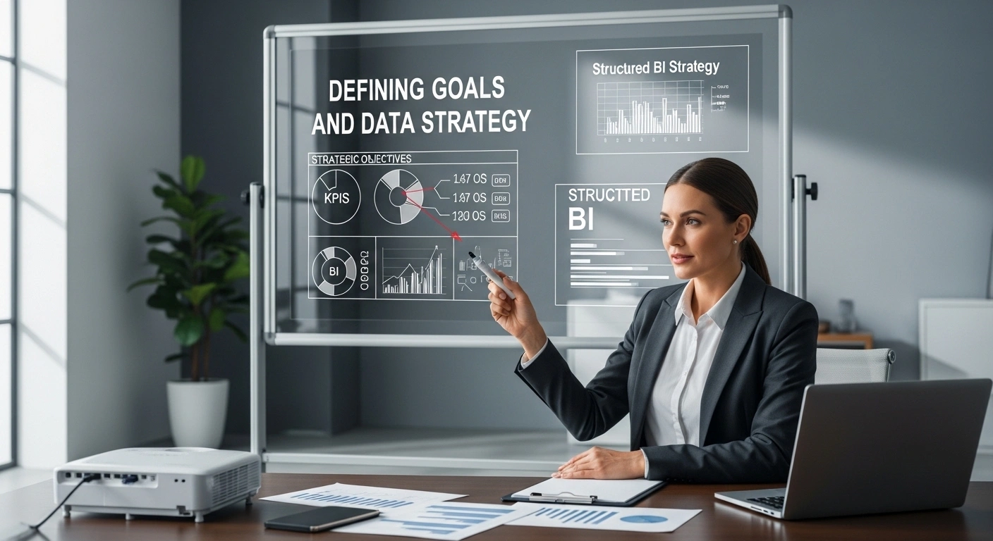 Business Intelligence Consulting Roadmap Defining Goals and Data Strategy 