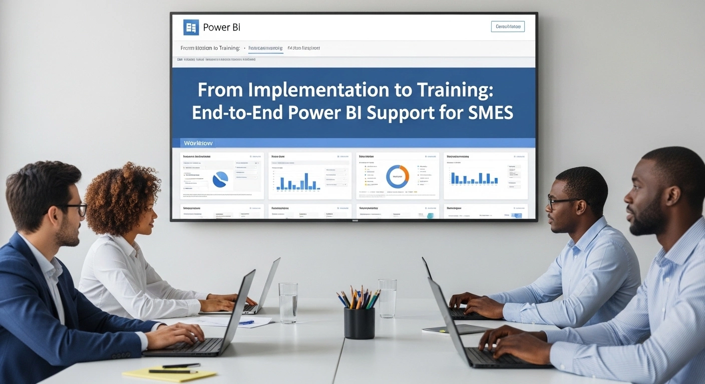 From Implementation to Training: End-to-End Power BI Support for SMEs 