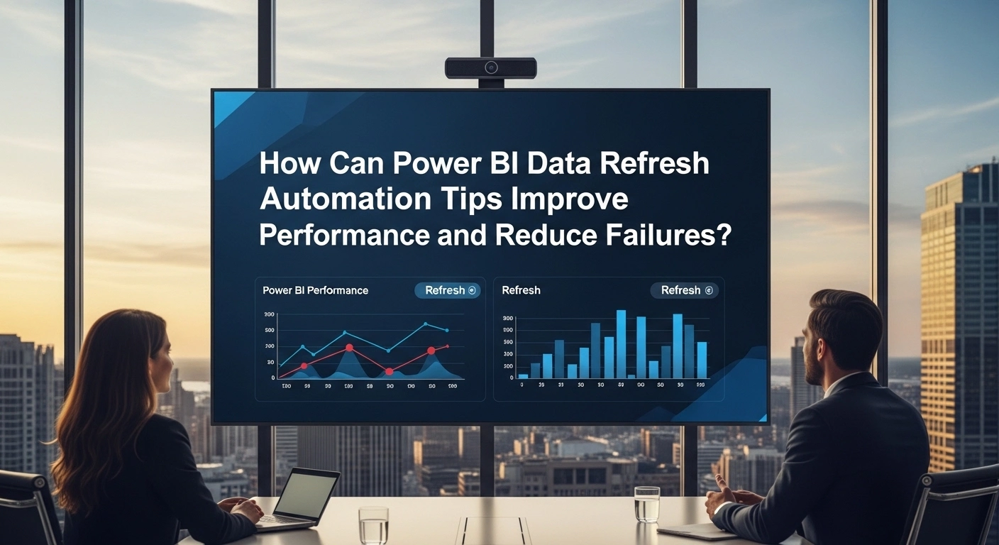 How Can Power BI Data Refresh Automation Tips Improve Performance and Reduce Failures? 