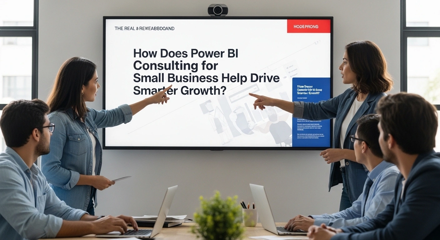 How Does Power BI Consulting for Small Business Help Drive Smarter Growth? 