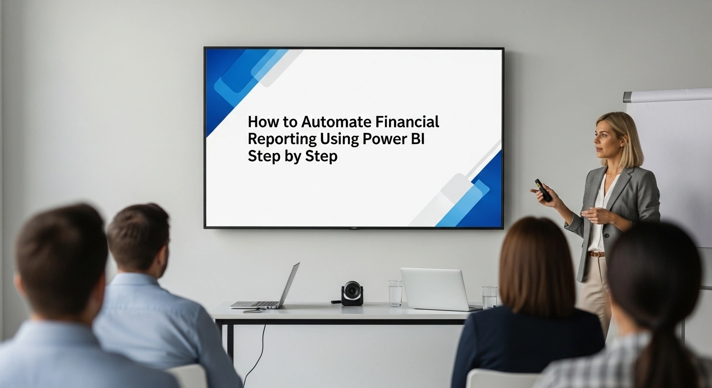How to Automate Financial Reporting Using Power BI Step by Step 