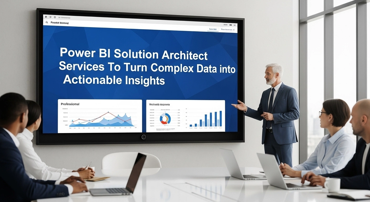 Power BI Solution Architect Services To Turn Complex Data into Actionable Insights 