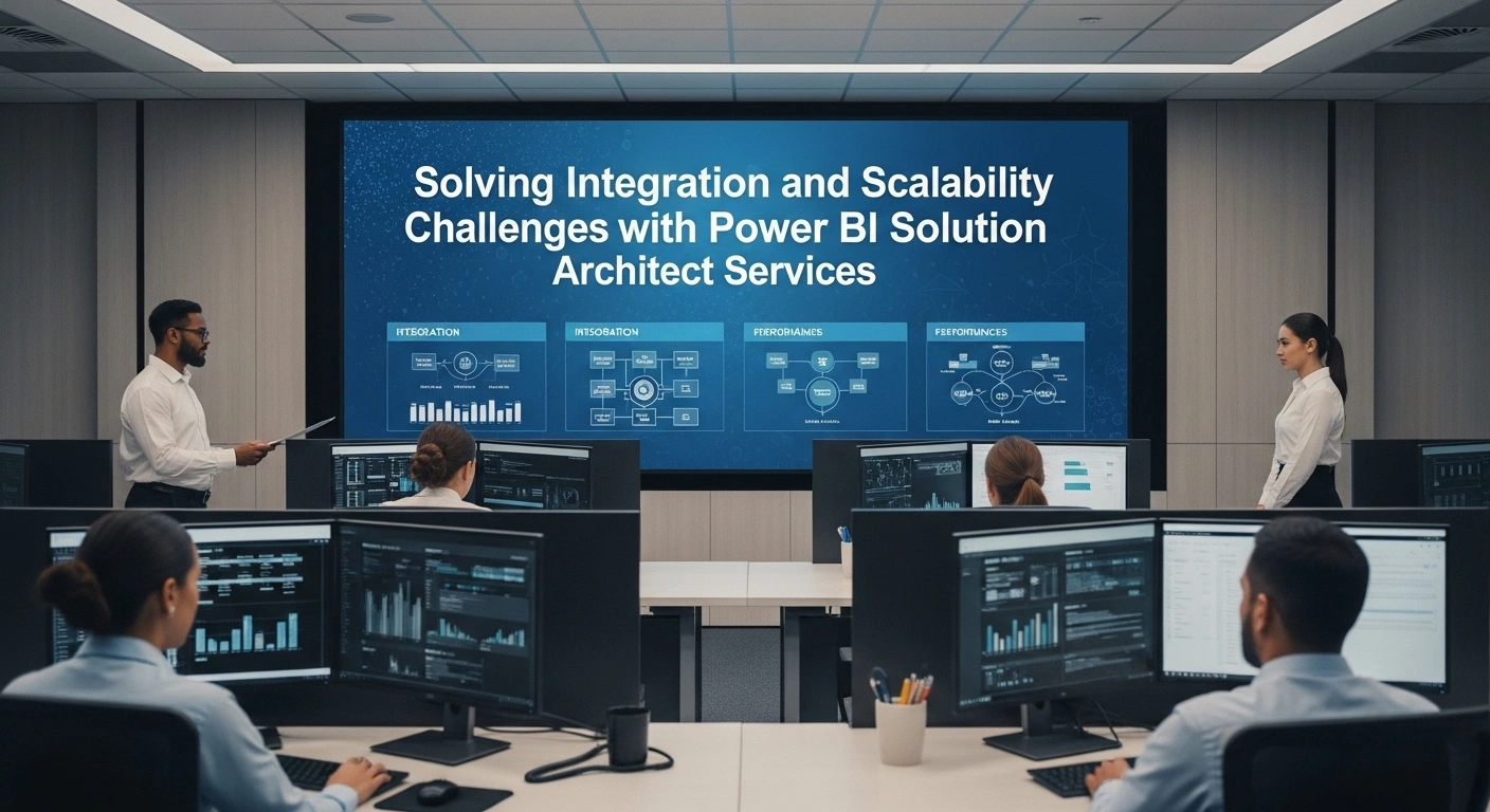Solving Integration and Scalability Challenges with Power BI Solution Architect Services 