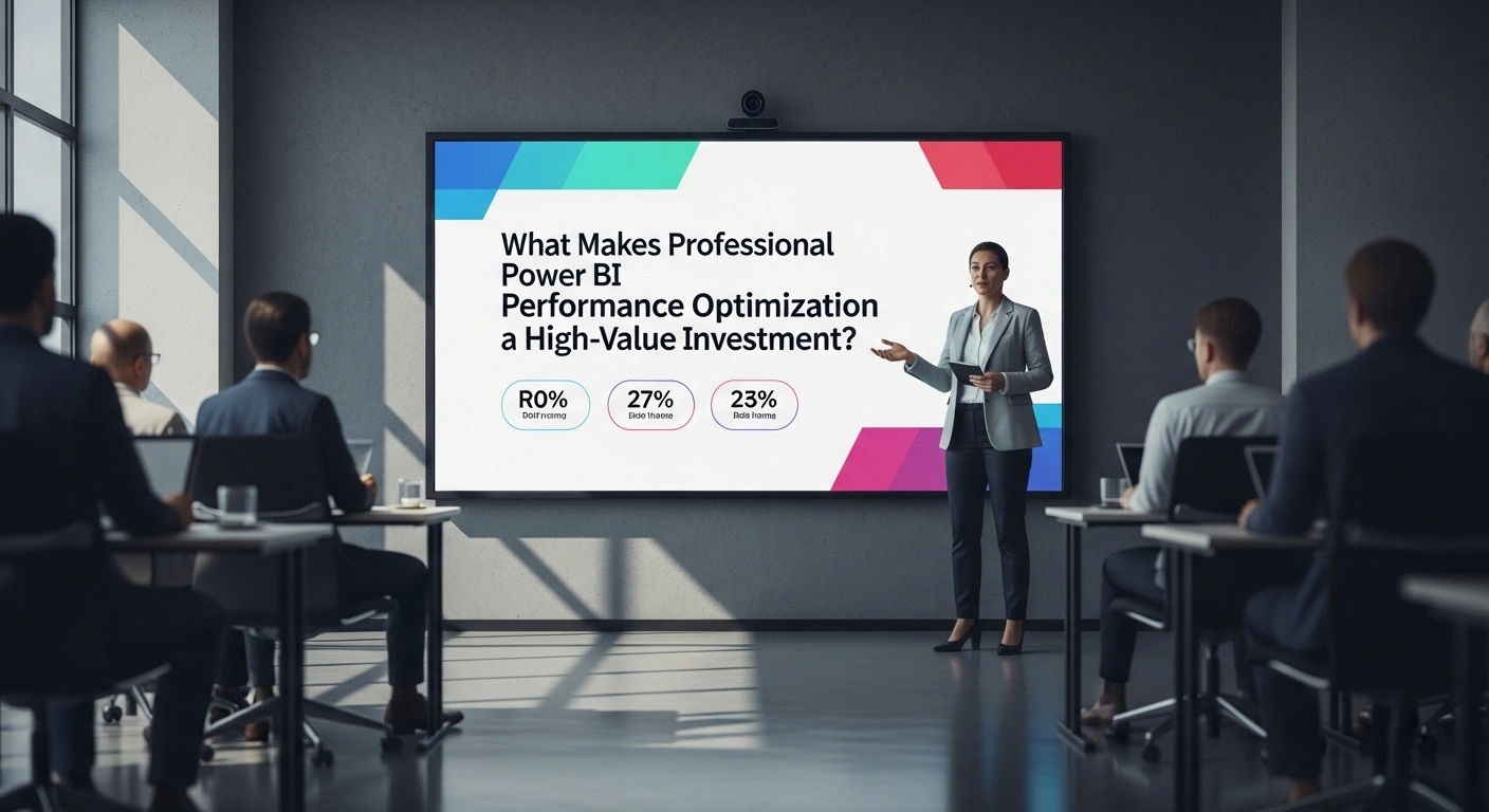 What Makes Professional Power BI Performance Optimization a High-Value Investment? 