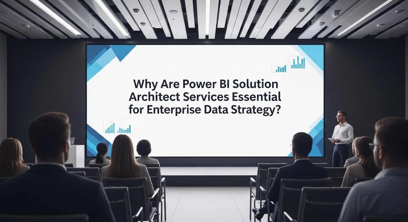 Why Are Power BI Solution Architect Services Essential for Enterprise Data Strategy? 