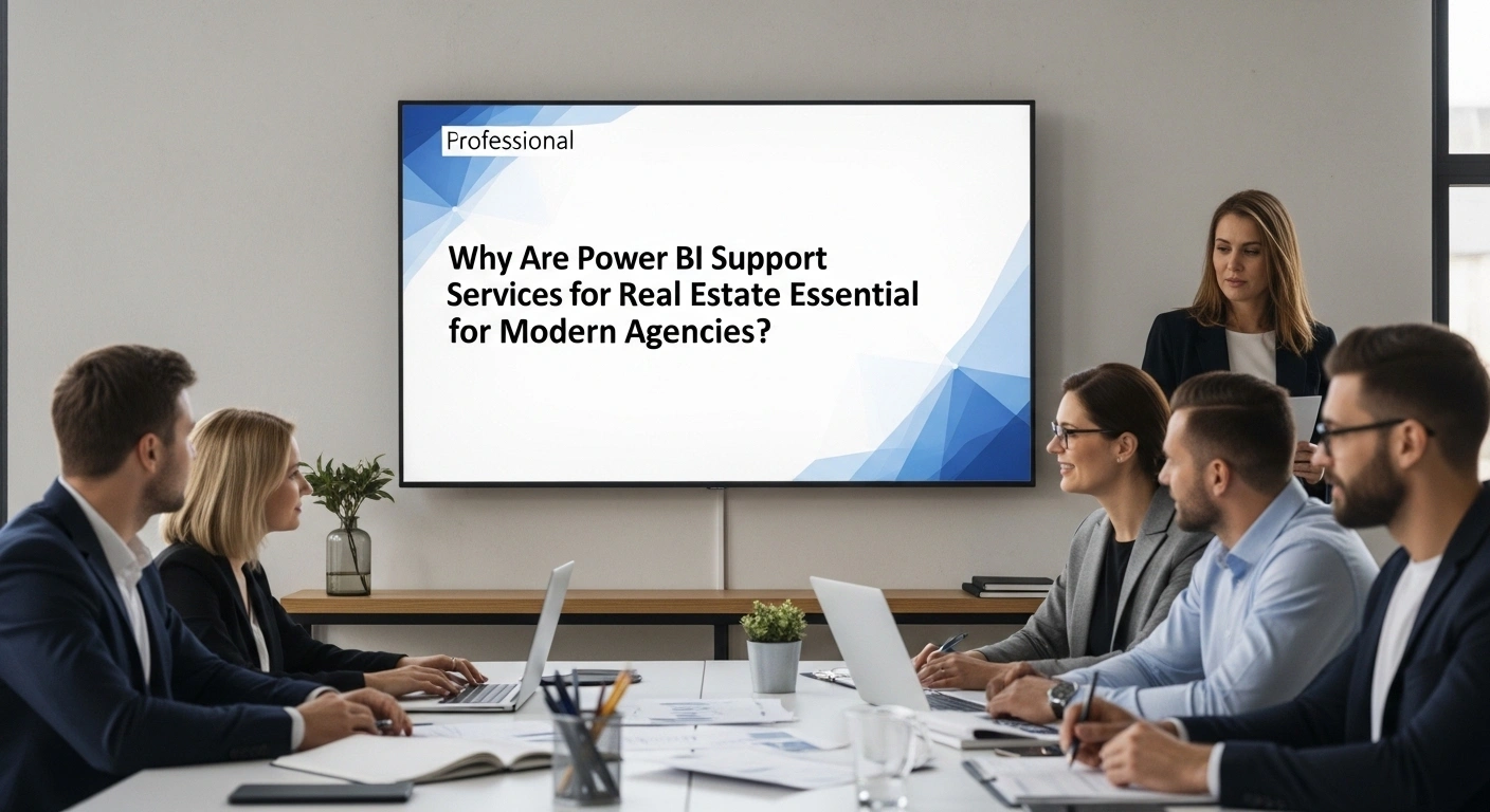 Why Are Power BI Support Services for Real Estate Essential for Modern Agencies? 