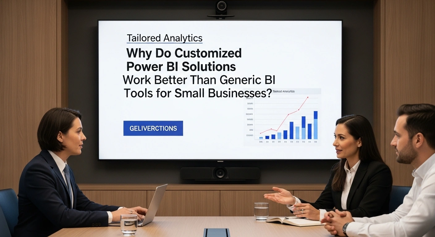 Why Do Customized Power BI Solutions Work Better Than Generic BI Tools for Small Businesses? 
