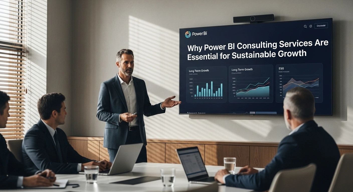 Why Power BI Consulting Services Are Essential for Sustainable Growth 