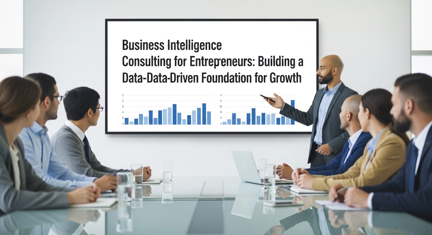 Business Intelligence Consulting for Entrepreneurs: Building a Data-Driven Foundation for Growth

