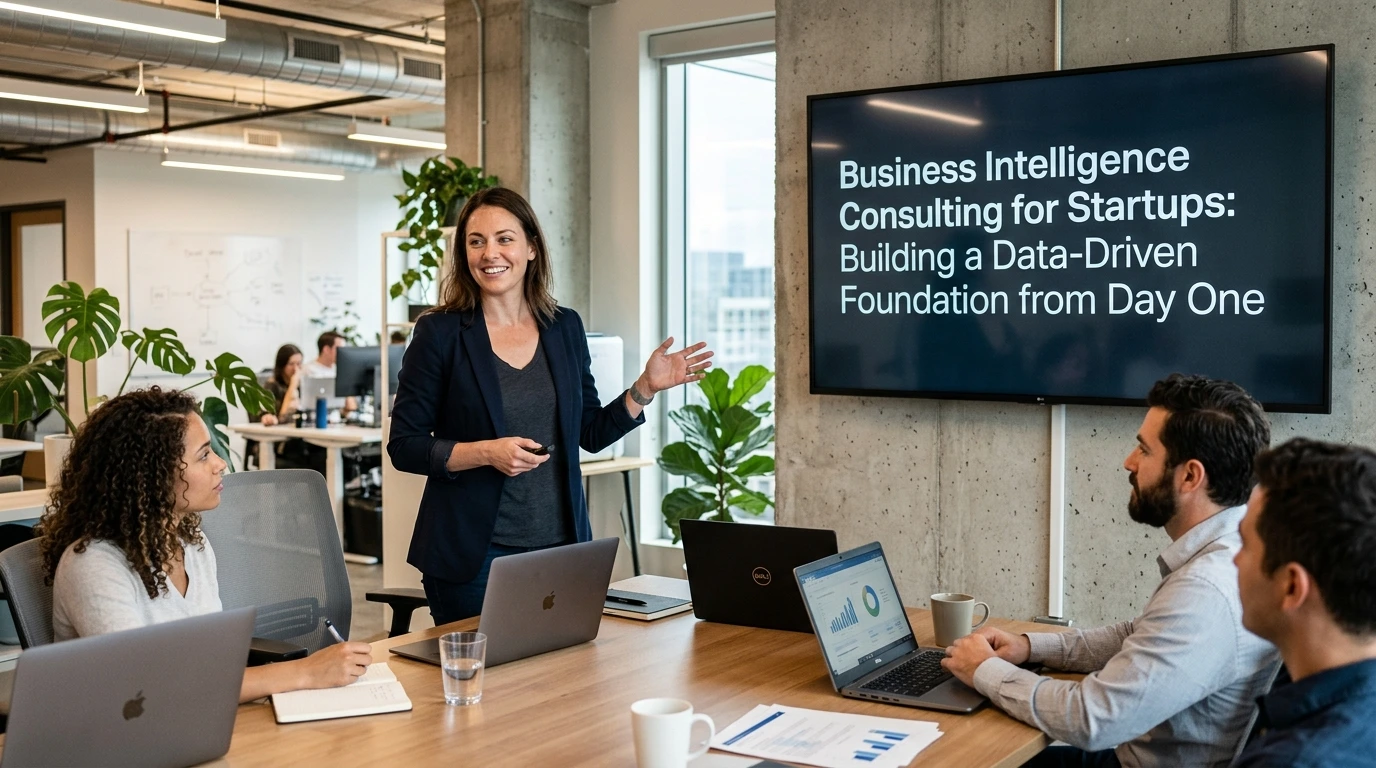 Business Intelligence Consulting for Startups Building a Data-Driven Foundation from Day One