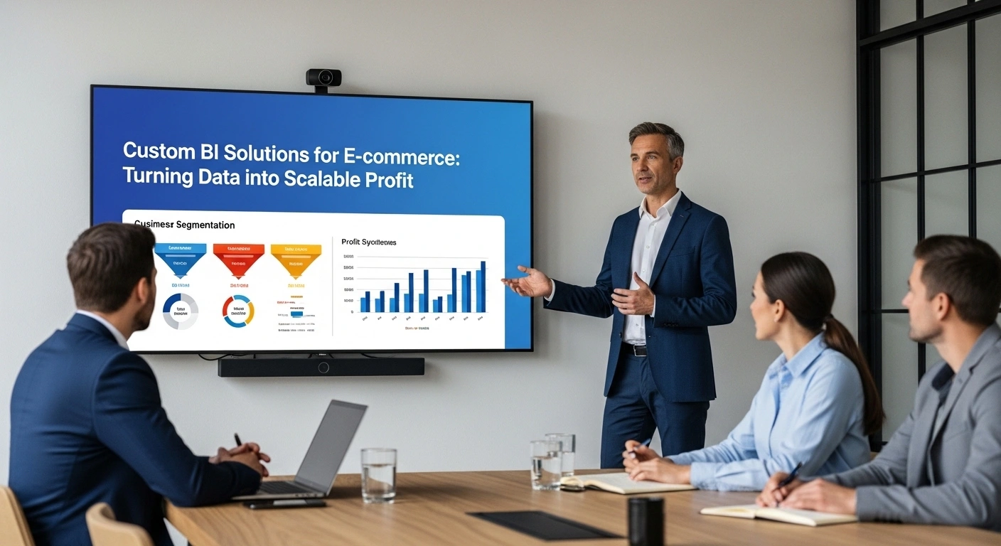 Custom BI Solutions for E-commerce: Turning Data into Scalable Profit
