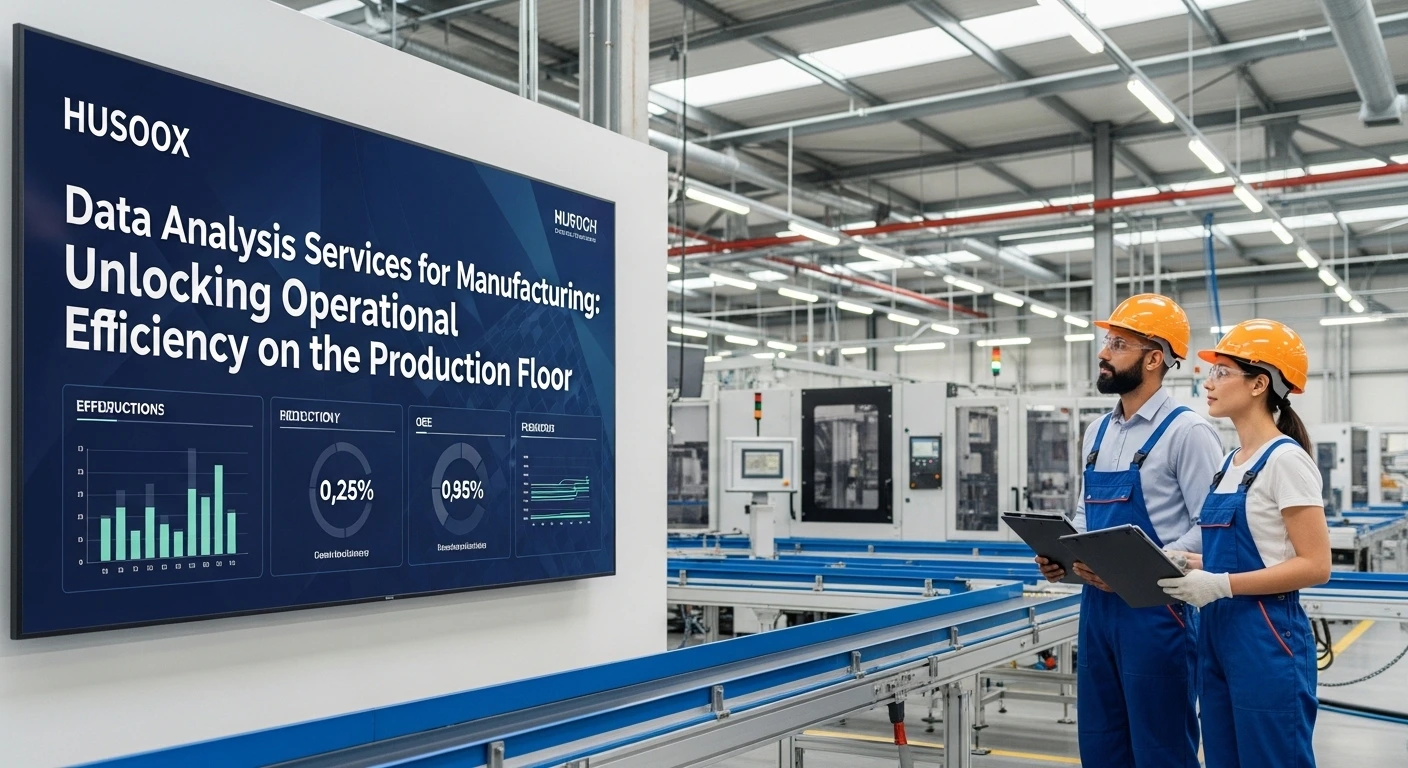 Data Analysis Services for Manufacturing: Unlocking Operational Efficiency on the Production Floor
