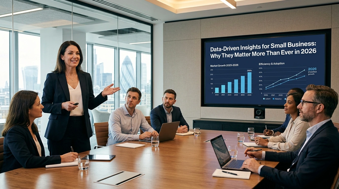 Unlocking Data-Driven Insights for Small Business Success in 2026 Data-Driven Insights for Small Business: Why They Matter More Than Ever in 2026