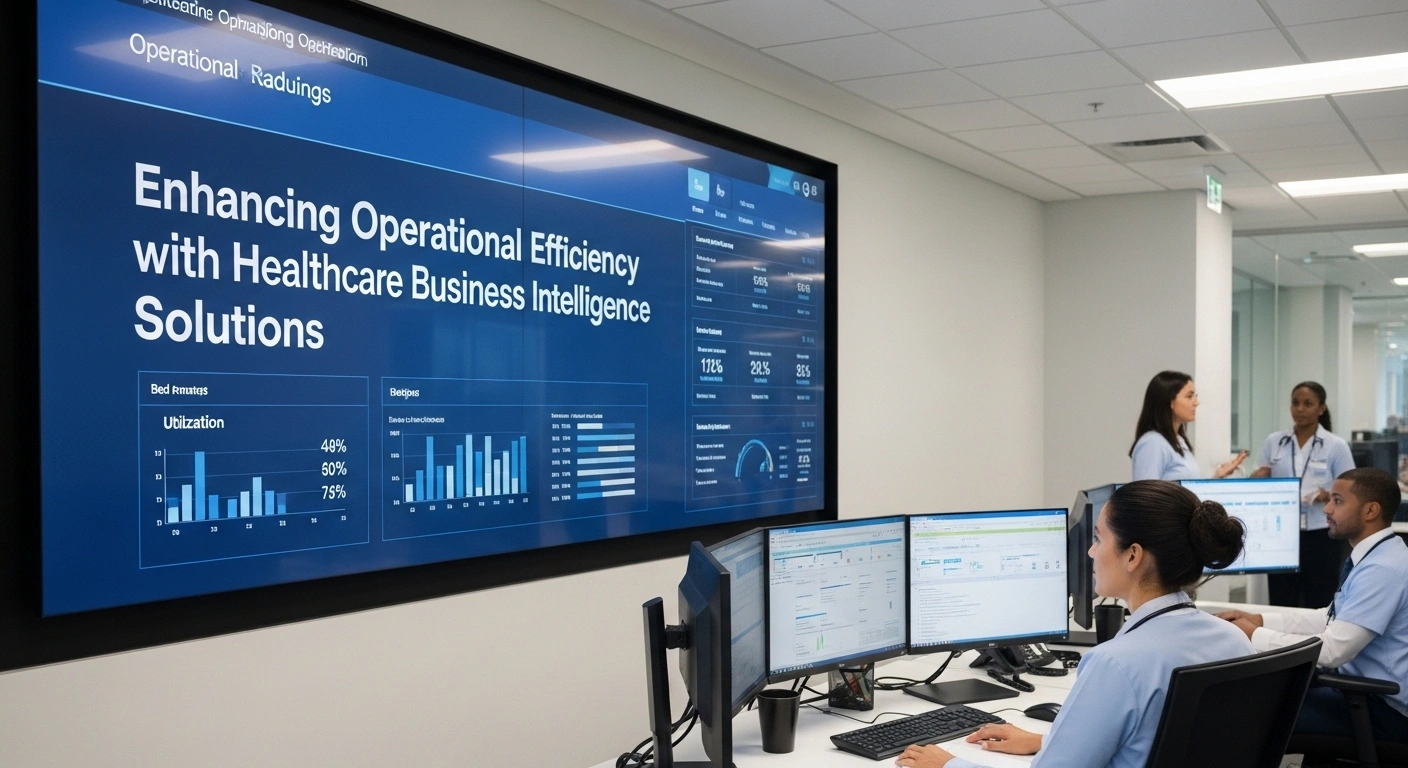 Enhancing Operational Efficiency with Healthcare Business Intelligence Solutions 