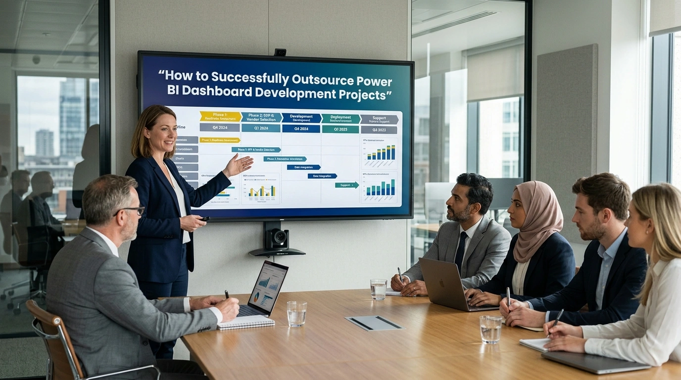 Why You Should Outsource Power BI Dashboard Development How to Successfully Outsource Power BI Dashboard Development Projects