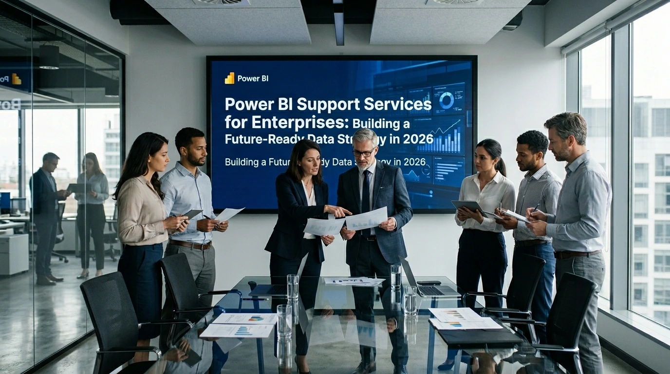 Power BI Support Services for Enterprises: Building a Future-Ready Data Strategy in 2026 