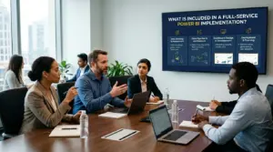 What is Included in a Full-service Power BI Implementation?