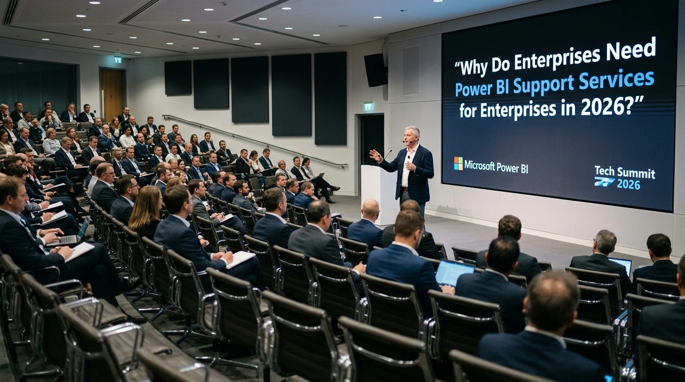 Why Do Enterprises Need Power BI Support Services for Enterprises in 2026? 