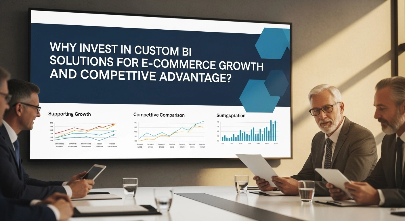 Why Invest in Custom BI Solutions for E-commerce Growth and Competitive Advantage?
