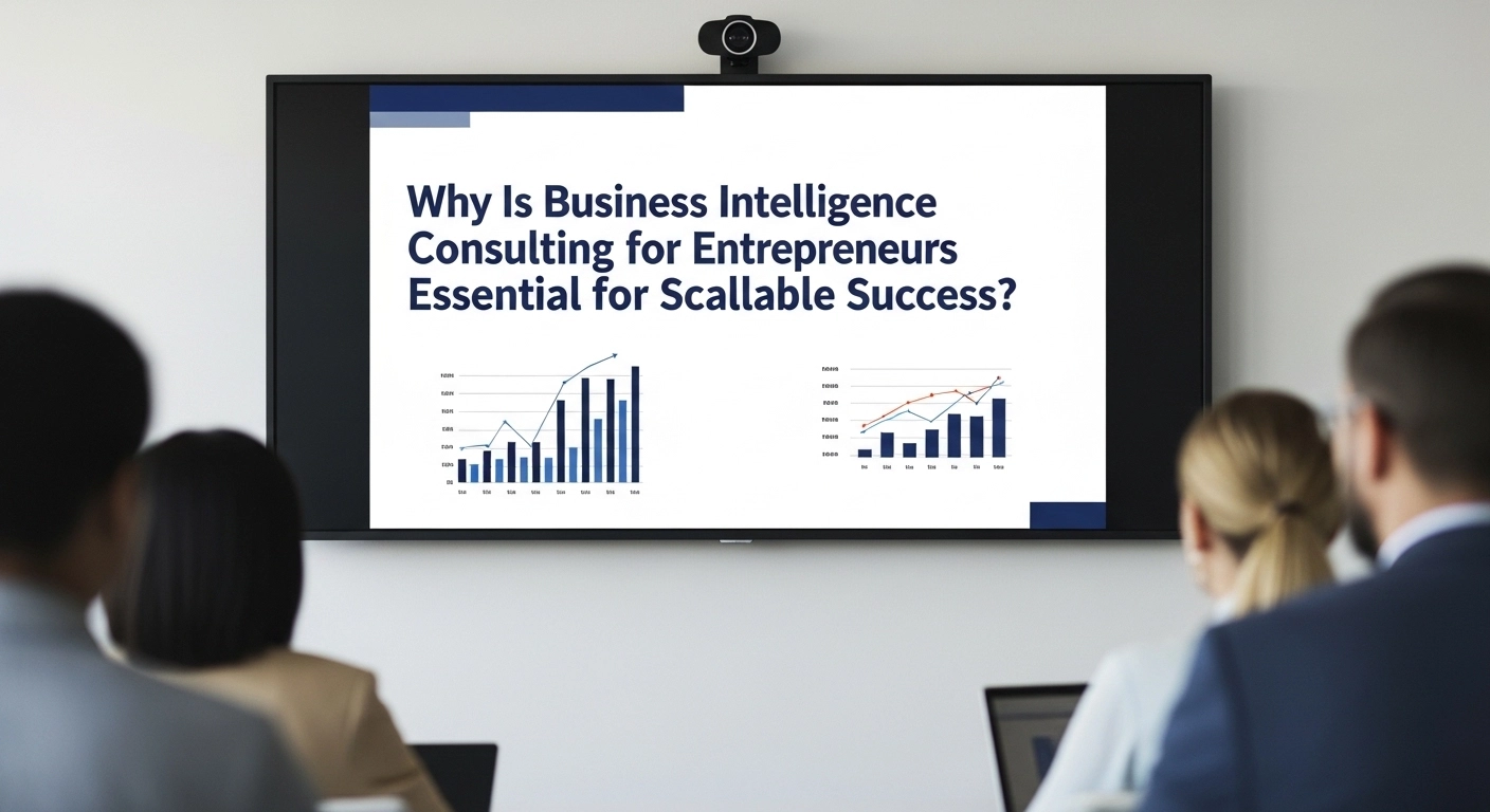 Why Is Business Intelligence Consulting for Entrepreneurs Essential for Scalable Success?
