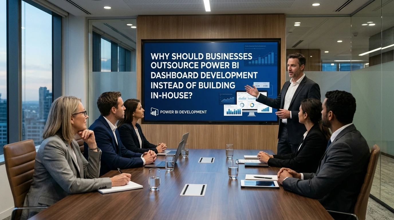 Why You Should Outsource Power BI Dashboard Development Why Should Businesses Outsource Power BI Dashboard Development Instead of Building In-House?