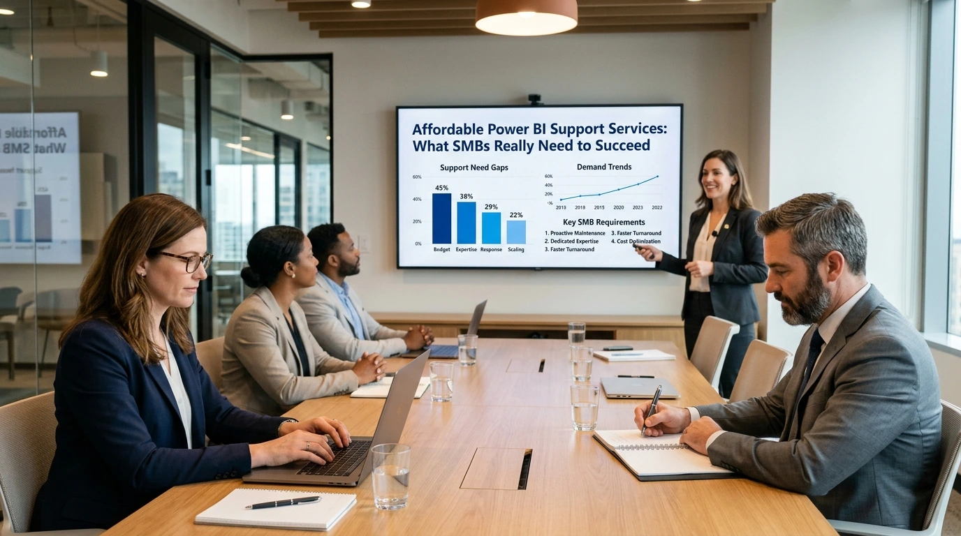 Affordable Power BI Support Services: What SMBs Really Need to Succeed
