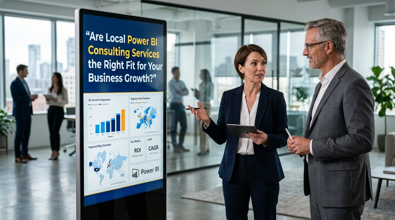 Are Local Power BI Consulting Services the Right Fit for Your Business Growth?
