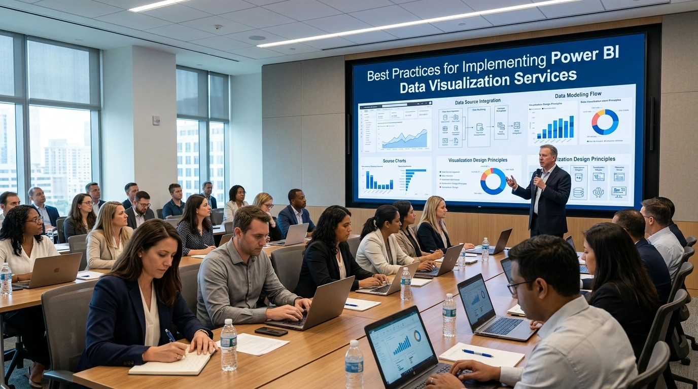 Best Practices for Implementing Power BI Data Visualization Services
