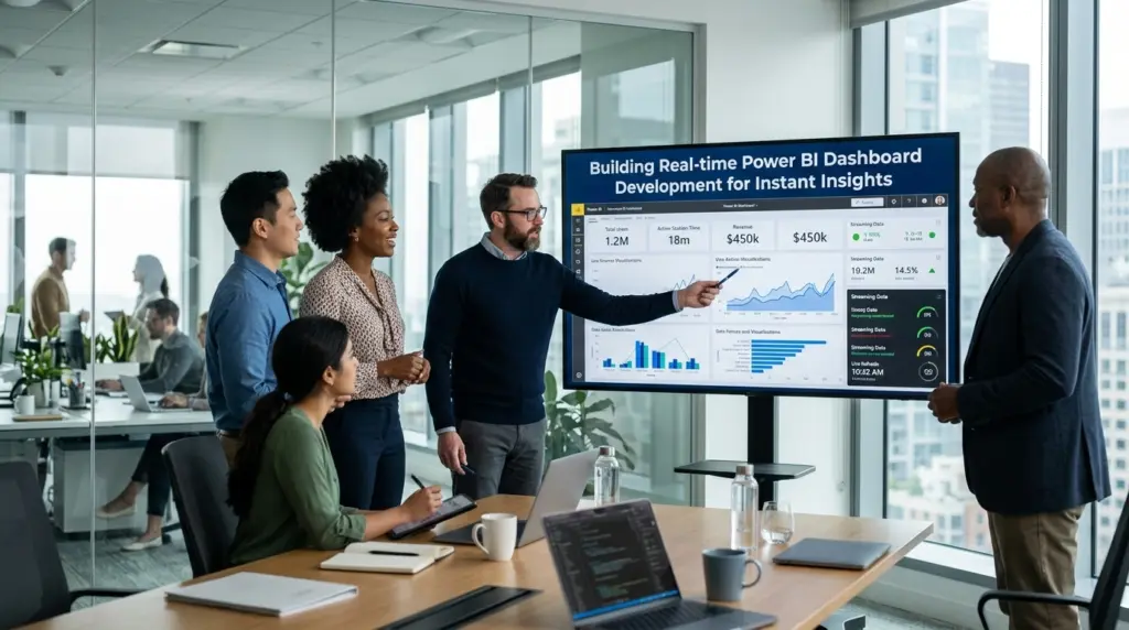 Building Real-time Power BI Dashboard Development for Instant Insights