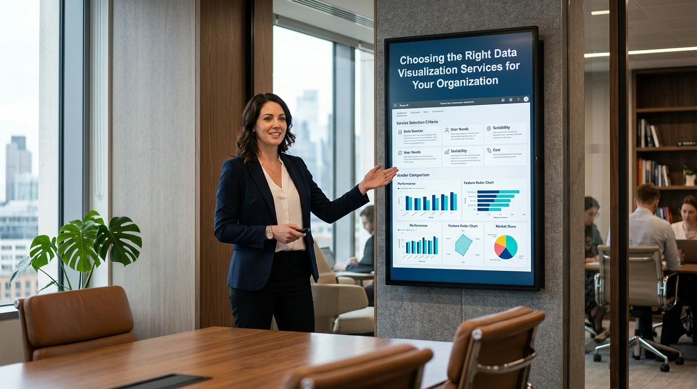 Choosing the Right Data Visualization Services for Your Organization
