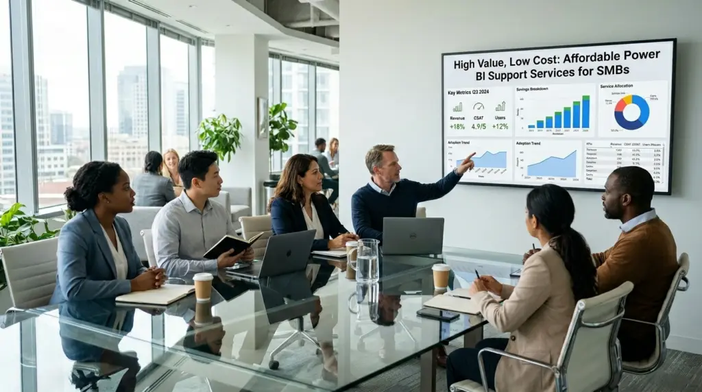High Value, Low Cost: Affordable Power BI Support Services for SMBs