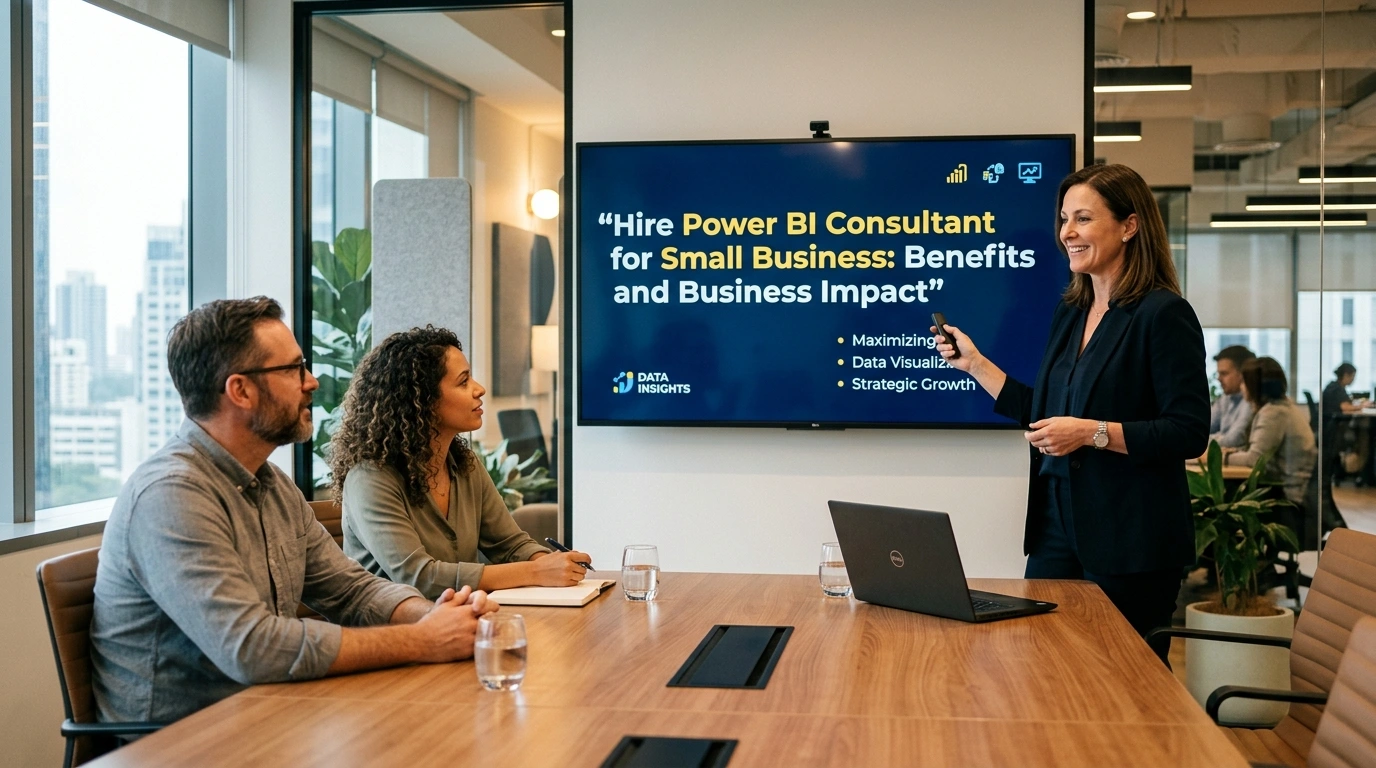 Hire Power BI Consultant for Small Business: Benefits and Business Impact
