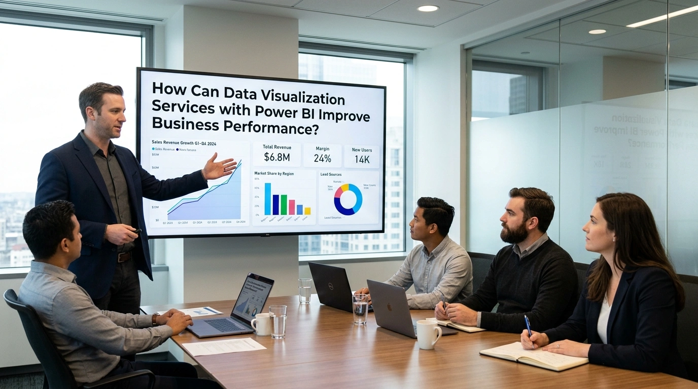 How Can Data Visualization Services with Power BI Improve Business Performance?

