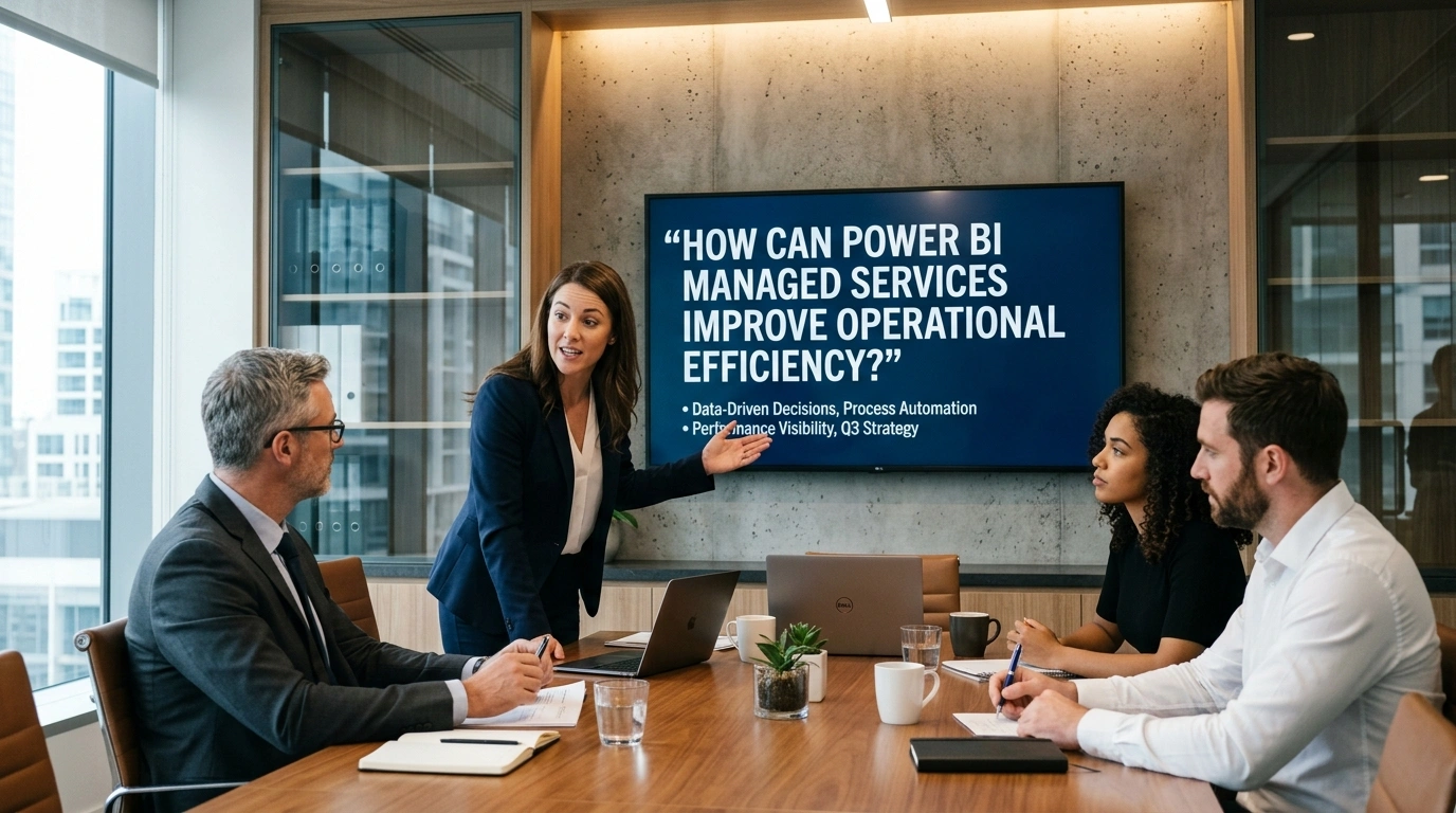 How Can Power BI Managed Services Improve Operational Efficiency?
