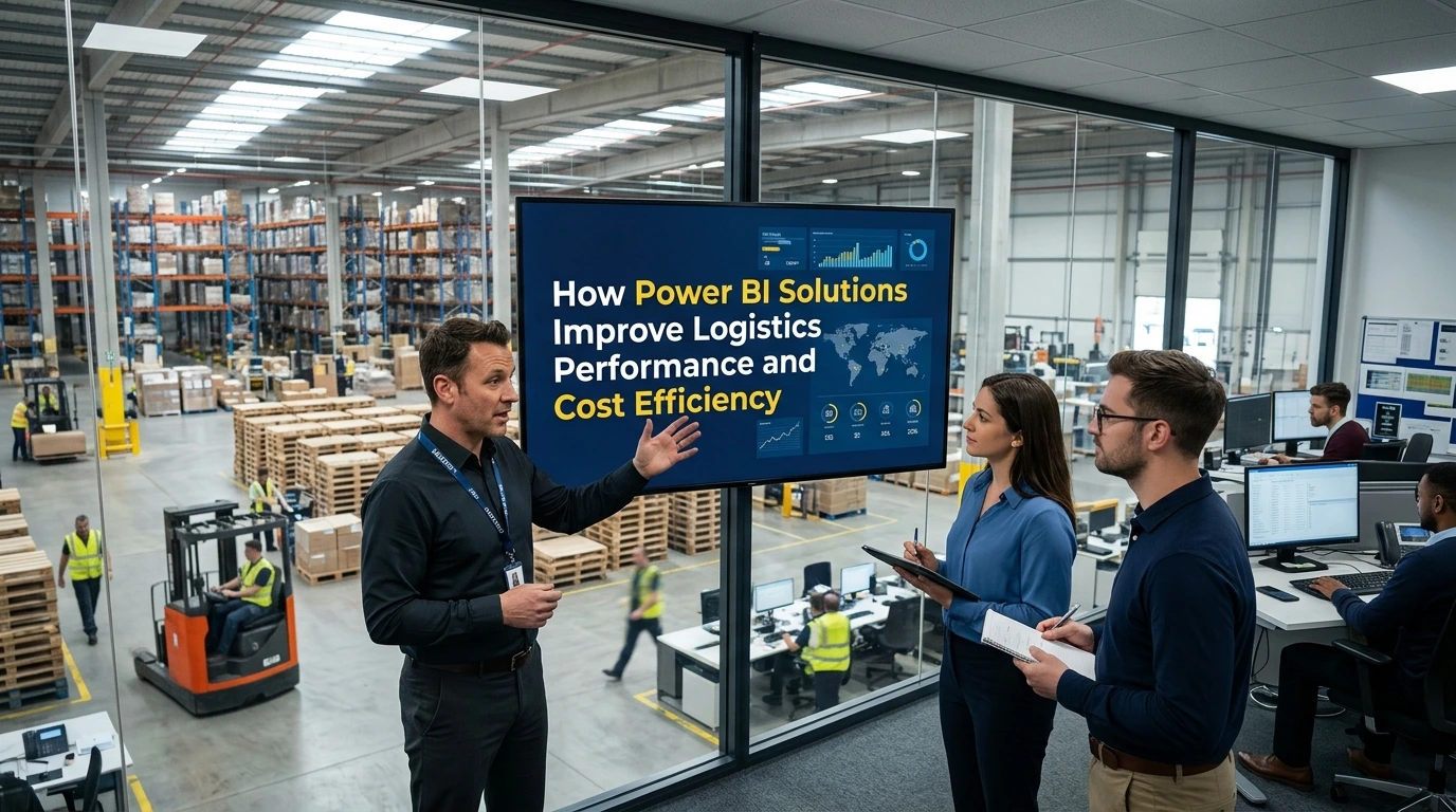 How Power BI Solutions Improve Logistics Performance and Cost Efficiency 
