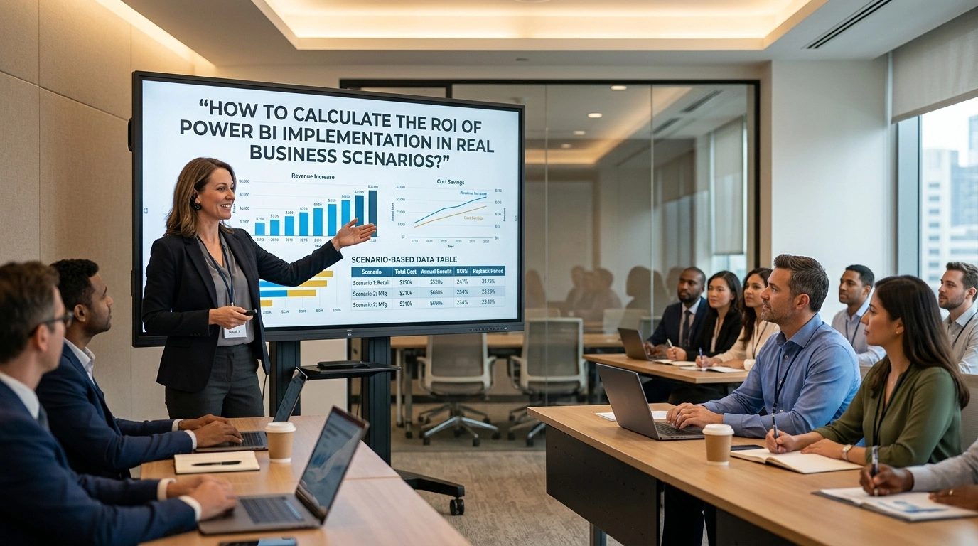 How to Calculate the ROI of Power BI Implementation in Real Business Scenarios?
