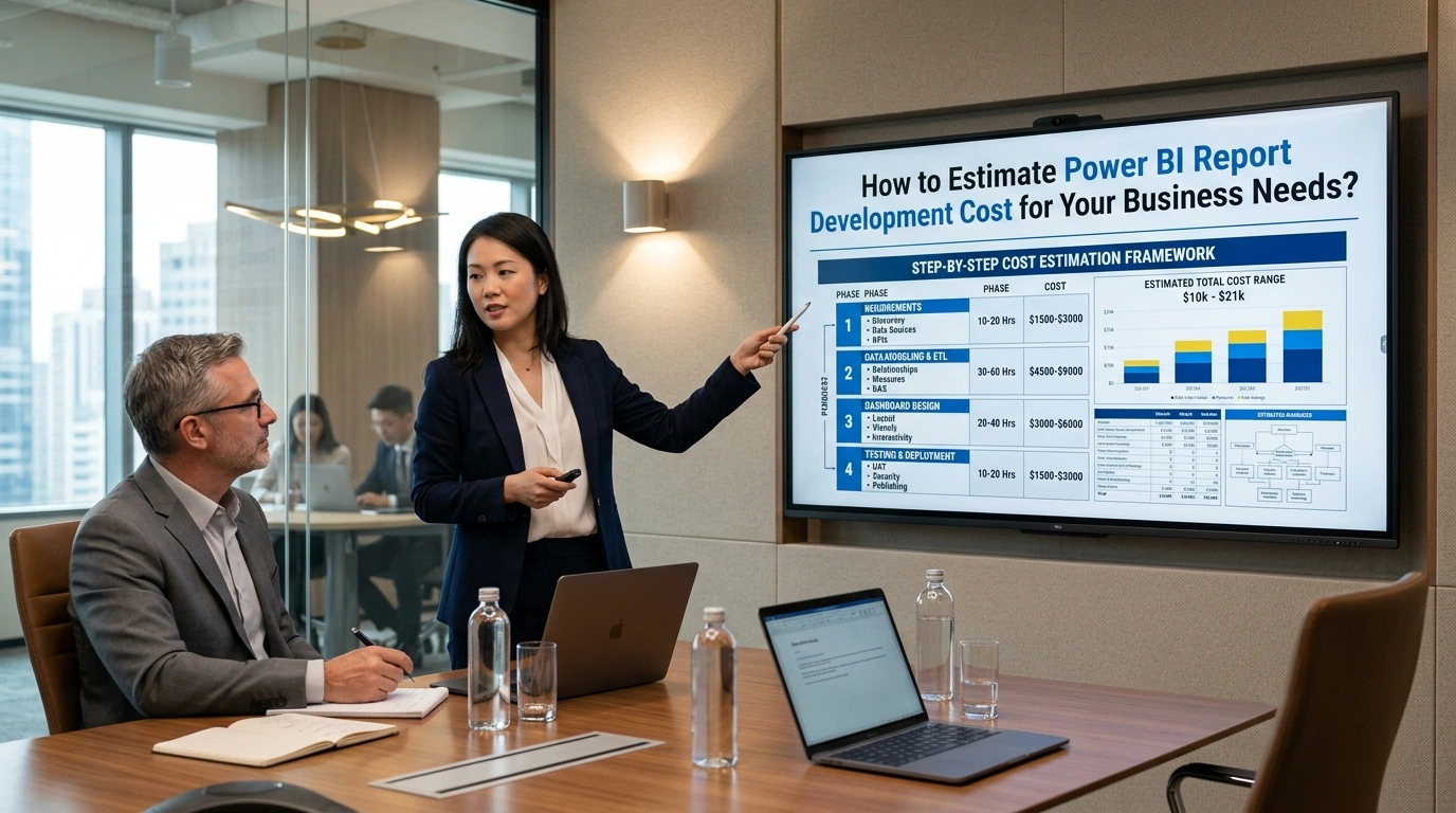 How to Estimate Power BI Report Development Cost for Your Business Needs?
