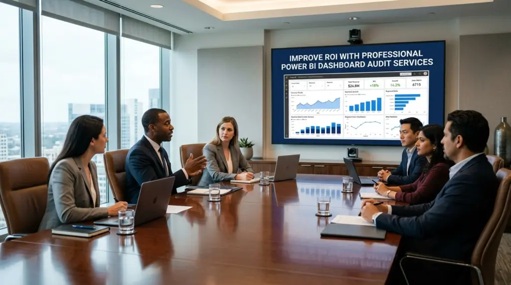 Improve ROI with Professional Power BI Dashboard Audit Services
