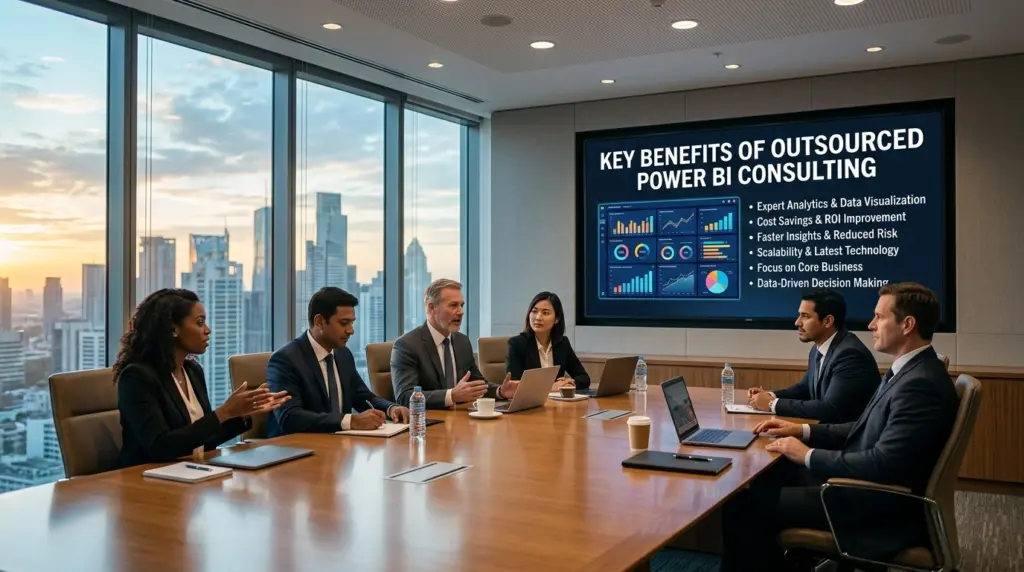 Key Benefits of Outsourced Power BI Consulting