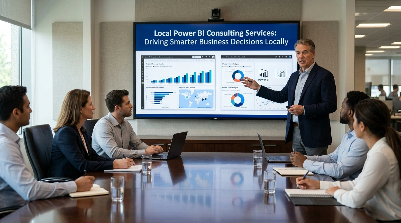 Local Power BI Consulting Services: Driving Smarter Business Decisions Locally
