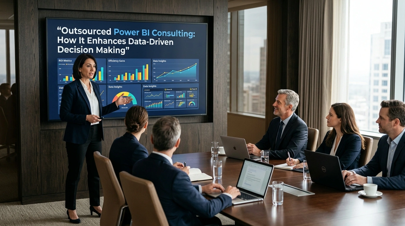 Outsourced Power BI Consulting: How It Enhances Data-Driven Decision Making
