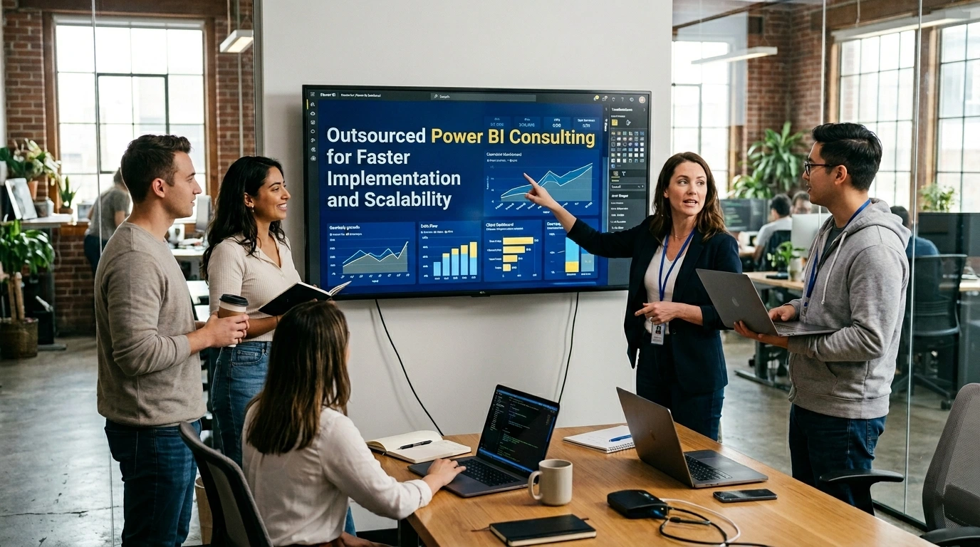 Outsourced Power BI Consulting for Faster Implementation and Scalability
