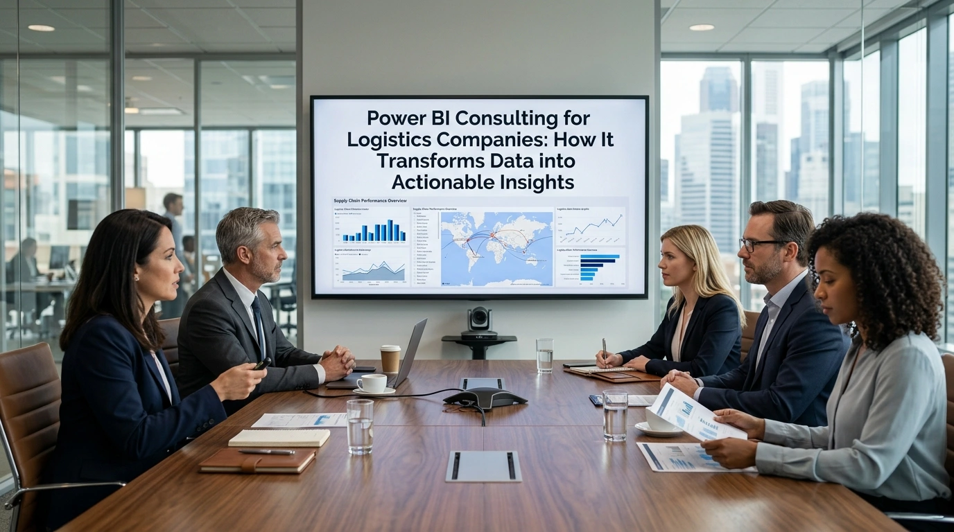Power BI Consulting for Logistics Companies: How It Transforms Data into Actionable Insights 