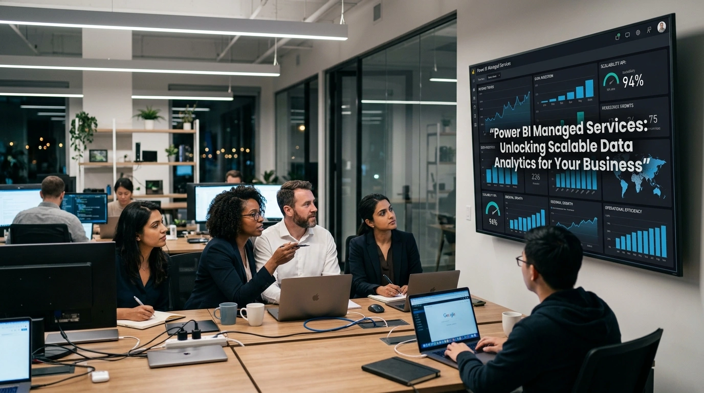 Power BI Managed Services: Unlocking Scalable Data Analytics for Your Business
