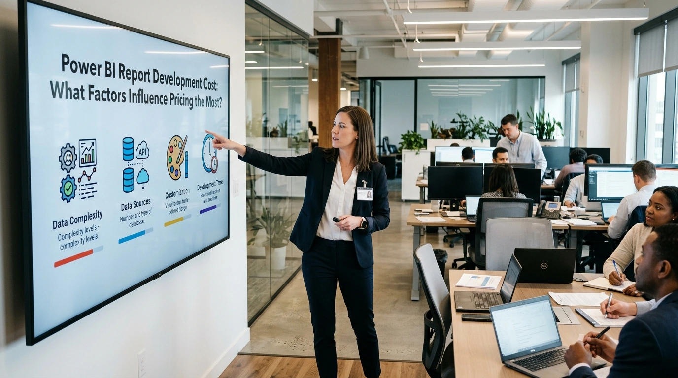 Power BI Report Development Cost: What Factors Influence Pricing the Most?
