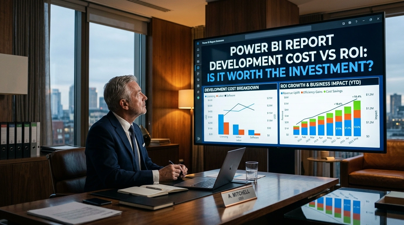 Power BI Report Development Cost vs ROI: Is It Worth the Investment?
