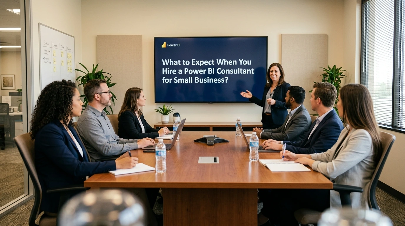 What to Expect When You Hire a Power BI Consultant for Small Business?
