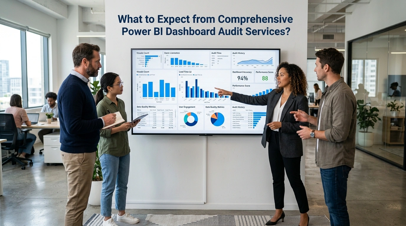 What to Expect from Comprehensive Power BI Dashboard Audit Services?
